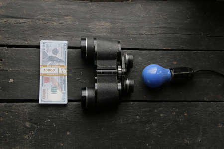 Vision. Idea, startup creative vintage concept.の写真素材