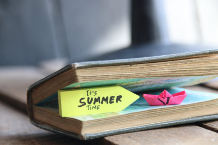 Its summer time creative concept.の写真素材