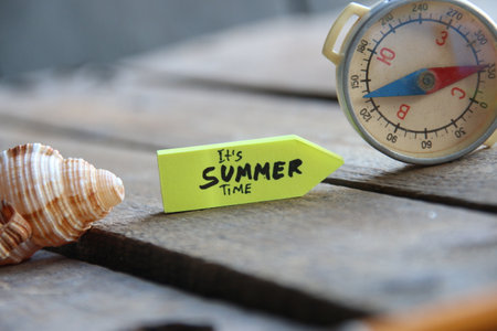 Its summer time creative concept.の写真素材