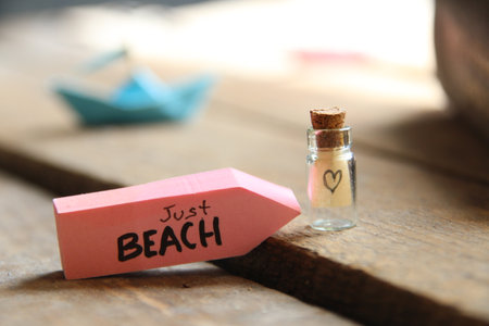 Just beach. Tropical vacation and summer travel concept.の写真素材