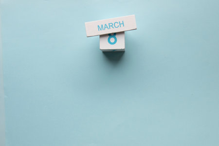 March 8 concept. Greeting card for Womens day.の写真素材
