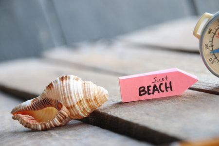 Just Beach, summer time concept.の写真素材