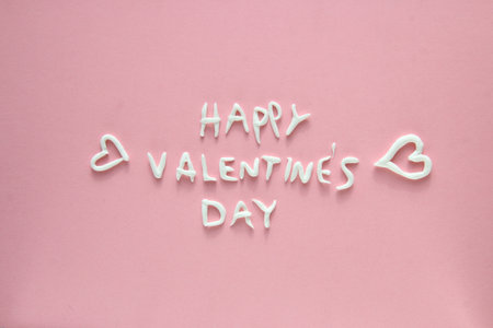 Happy valentines day creative card.の写真素材