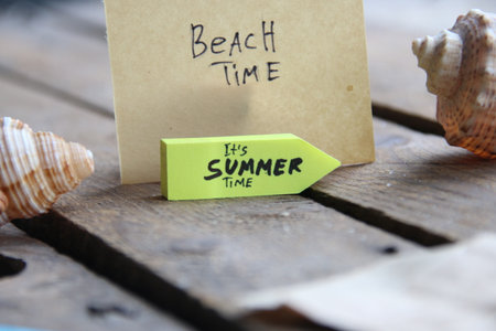 Its summer time, tropical season creative concept.の写真素材