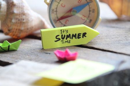 Its summer time creative concept.の写真素材