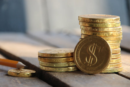 Money makes money investment concept.の写真素材