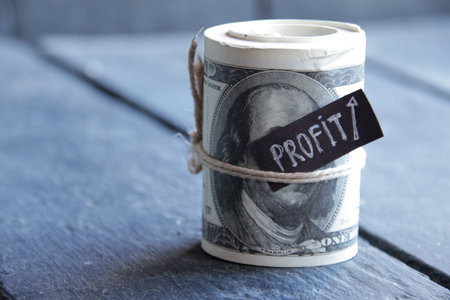 Money. Successful business idea.