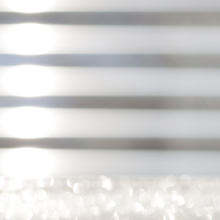 Festive abstract background with shiny silver sparkle effectの写真素材