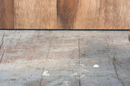 Old grunge interior, wooden backgroundの写真素材