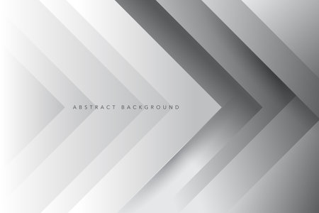 Abstract gray background. Vector illustration for your design, banner or presentation. Abstract white and gray color gradient background. Modern minimalistic vector and geometricのイラスト素材
