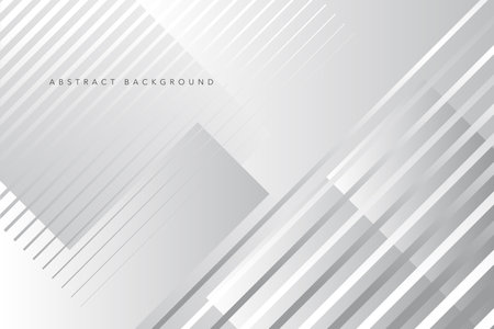 Abstract grey and white gradient geometric background with diagonal stripes. Abstract white and gray color gradient background. Modern minimalistic vector and geometric designのイラスト素材