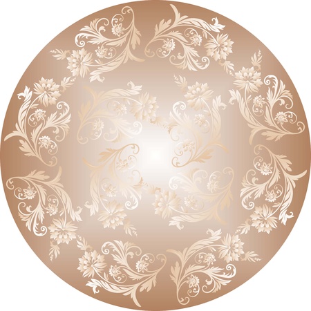 Excellent seamless floral background, seamless wallpaper,のイラスト素材