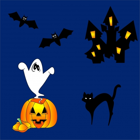 Halloween Spiderweb Backgroundのイラスト素材