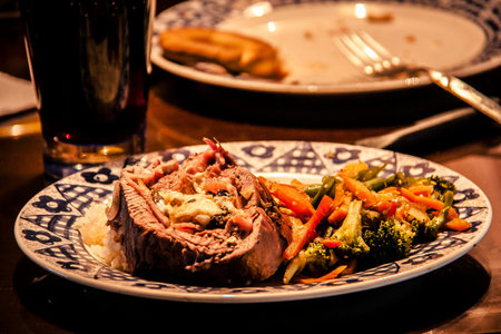 Cutting meat for food, cutting meat for food