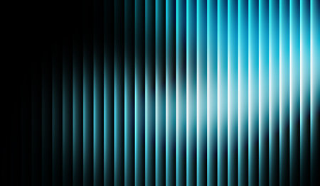 Abstract background with blue stripes. Vector illustration for your graphic design.の写真素材