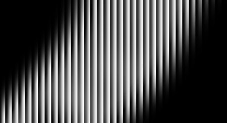 Black and white vertical lines on a black background. Vector illustration.の写真素材