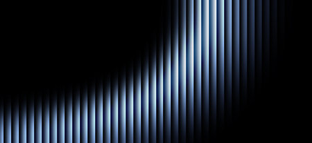 Abstract dark background with blue stripes. Vector illustration for your design.の写真素材