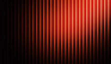 Abstract background with red stripes. Vector illustration. Can be used for websites, brochures, posters, banners.の写真素材