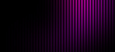 Purple abstract background with vertical stripes. 3d rendering, 3d illustration.の写真素材