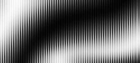 abstract black and white background with vertical lines. vector illustration.の写真素材