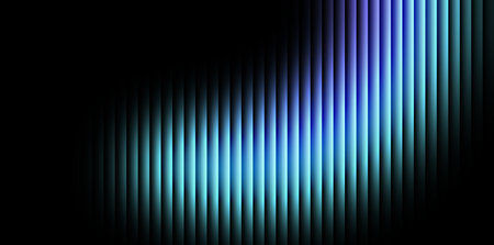 Abstract background with blue neon stripes. Vector illustration for your design.の写真素材