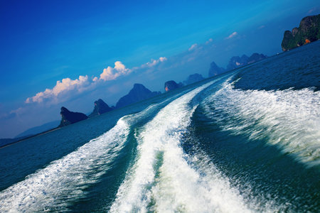 Tropical islands, Andaman sea, Thailandの写真素材