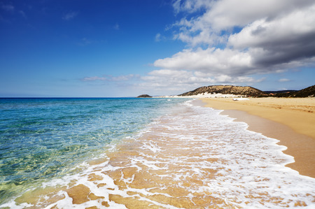 Golden Beach the best beach of Cyprus, Karpas Peninsula, North Cyprusの写真素材