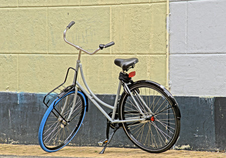 Bicycle town city old bikeの写真素材