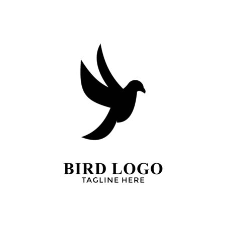 dove bird love peace religion with modern concept icon logo design vectorのイラスト素材