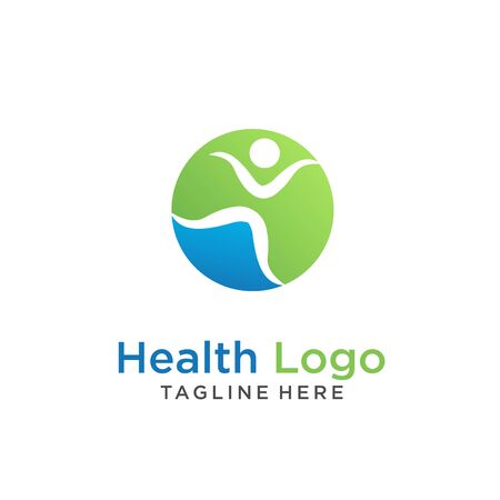 modern Creative dental care clean blue teeth logo vectorのイラスト素材