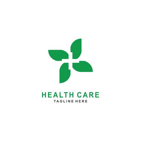 simple Health care medical logo vectorのイラスト素材
