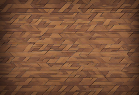 Wooden parquet texture background. Vector illustration. Eps 10.の写真素材