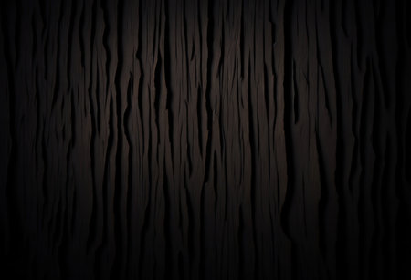abstract dark background with some smooth lines in it (3d render)の写真素材