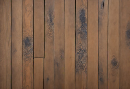 Wood plank brown texture background for interior or exterior design and decoration.の写真素材