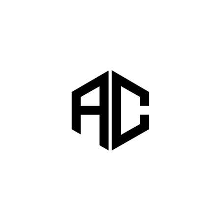 creative design vector AC initials logoのイラスト素材