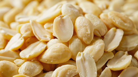 Blanched Almon or peanuts