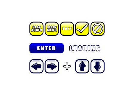 Game Symbol/Iconのイラスト素材