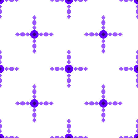 Beautiful long purple ornamental seamless pattern. suitable for backgrounds, covers, fabrics, fashion, etc.のイラスト素材