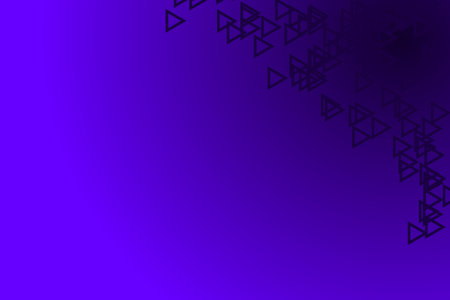 Dark gradient background with small triangle on top corner. design suitable for cover, web, card, business, poster, etc.のイラスト素材