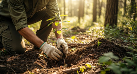 Close up of human hands holding Earth planet. Elements of this image are furnished by NASAの素材