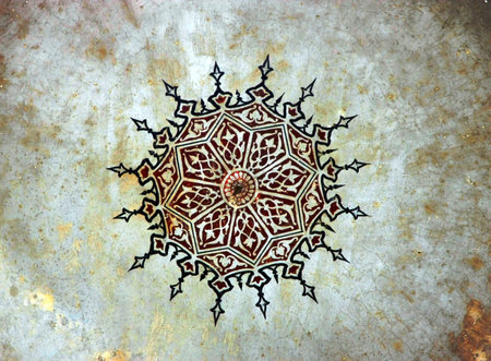 Painting Pattern, painted in 1506, Istanbulのeditorial素材