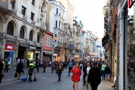 Istiklal Street のeditorial素材