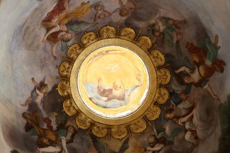 Ancient paintings in Basilica dell