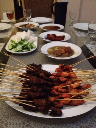 Satay one of the malay traditional food.の素材