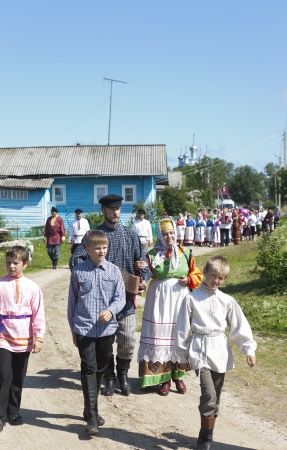 Village festivitiesのeditorial素材