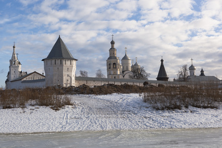 Vologda, Russia. Mill Tower Spaso-Prilutsky Monasteryのeditorial素材