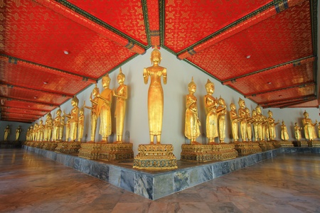 statue in Thai templeのeditorial素材