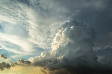 Sky and cloudの写真素材