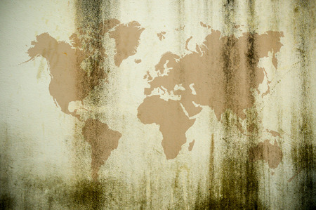 Dirty wall mapの写真素材