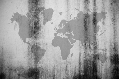 Dirty wall mapの写真素材